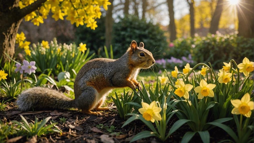 botanical guide for squirrel proofing