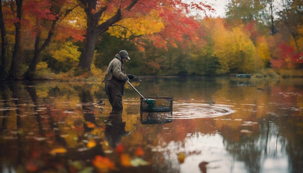 fall pond maintenance tips