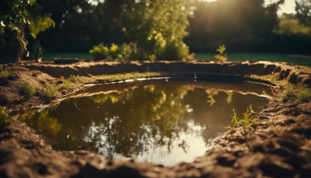 fixing leaks in ponds