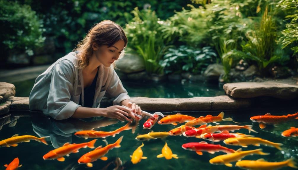 koi pond water testing