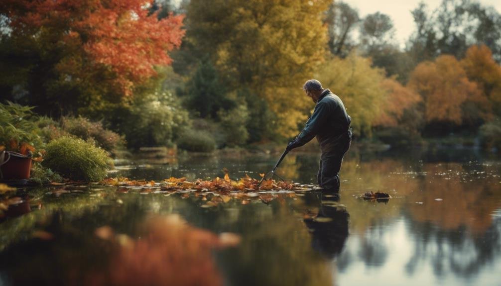 maintaining large pond health