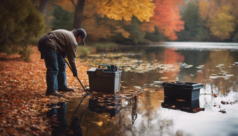 pond care during winter