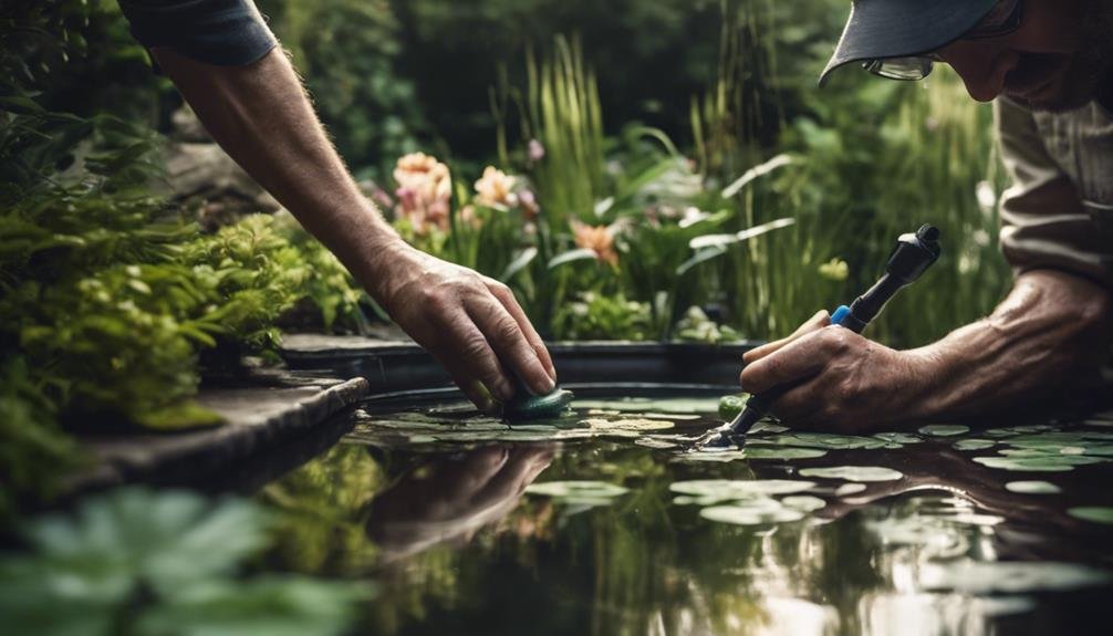 pond leaks repair solutions