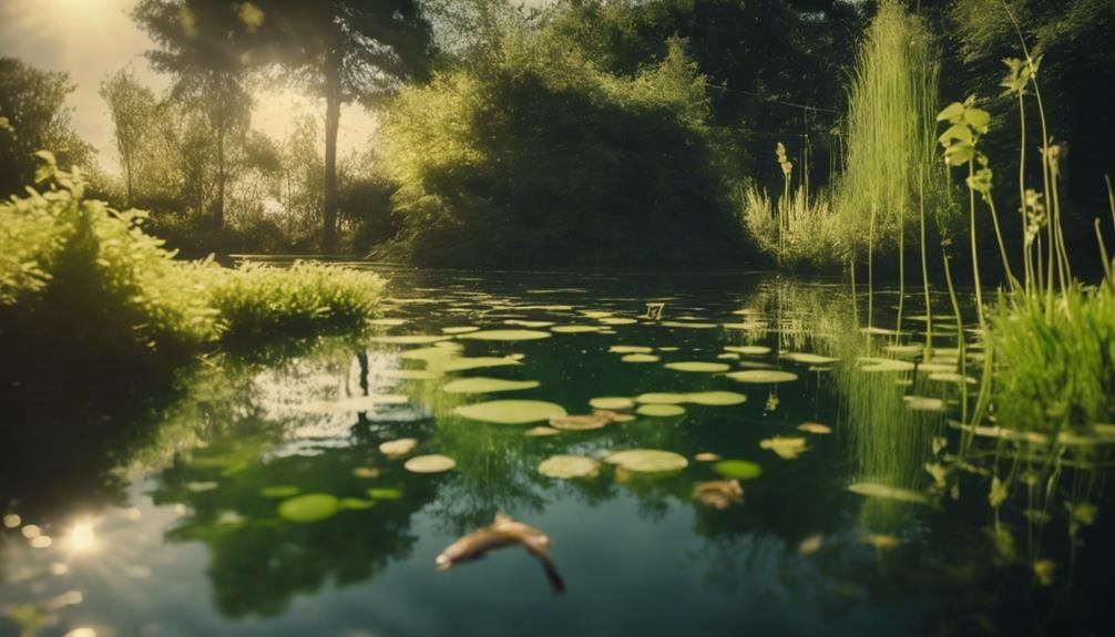 pond maintenance in summer