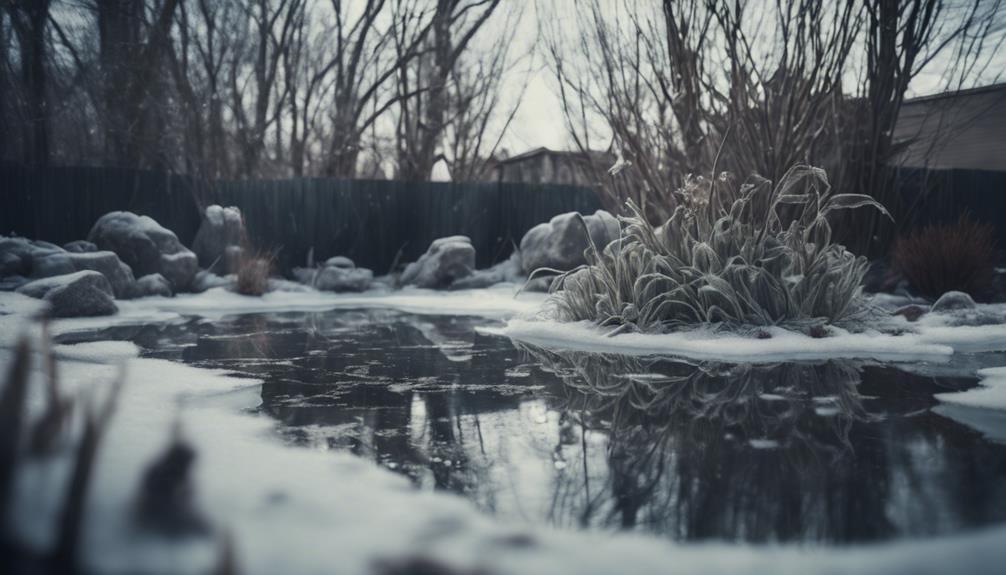 winter care for pond plants