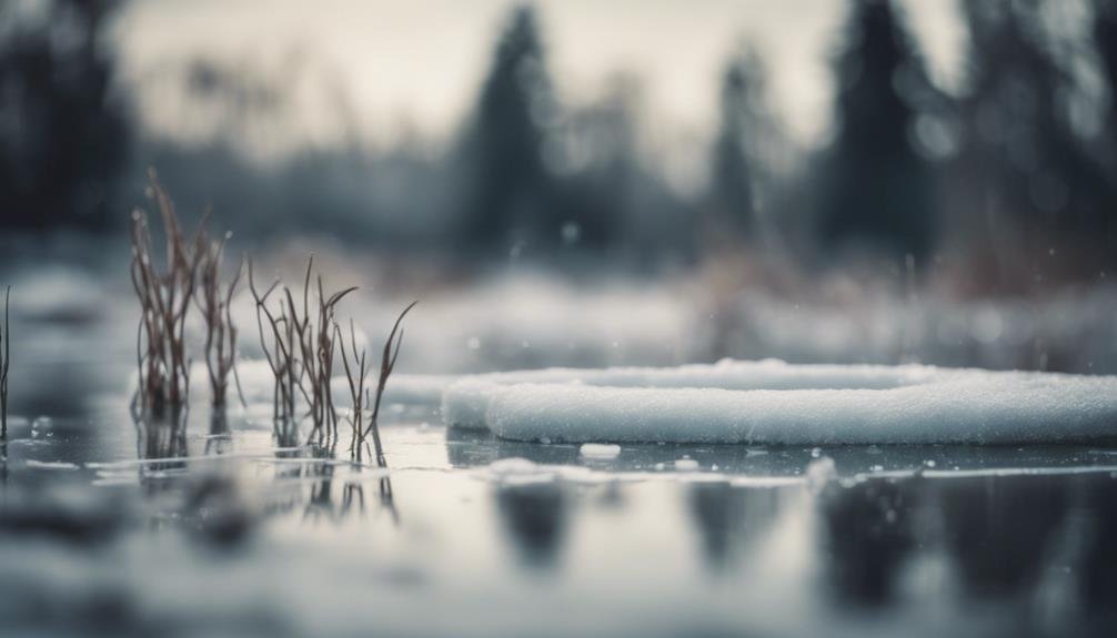 winter pond water testing