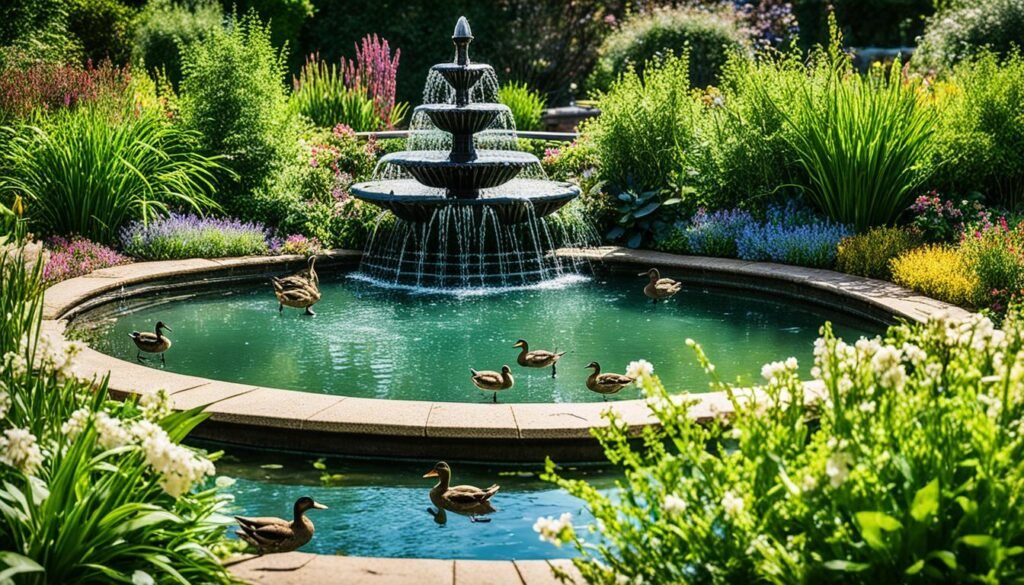 how to keep a duck pond clean