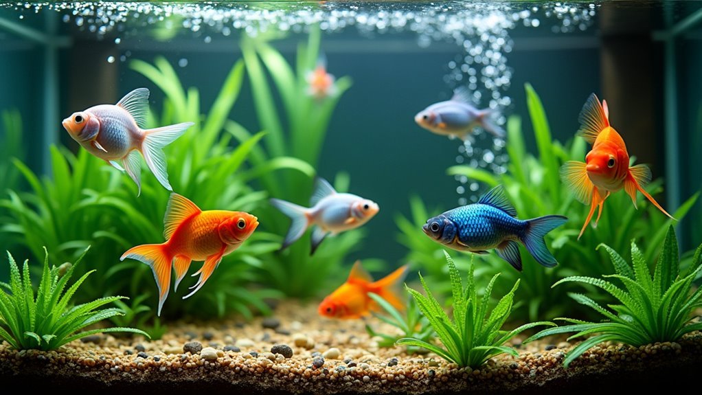 high ammonia fish food