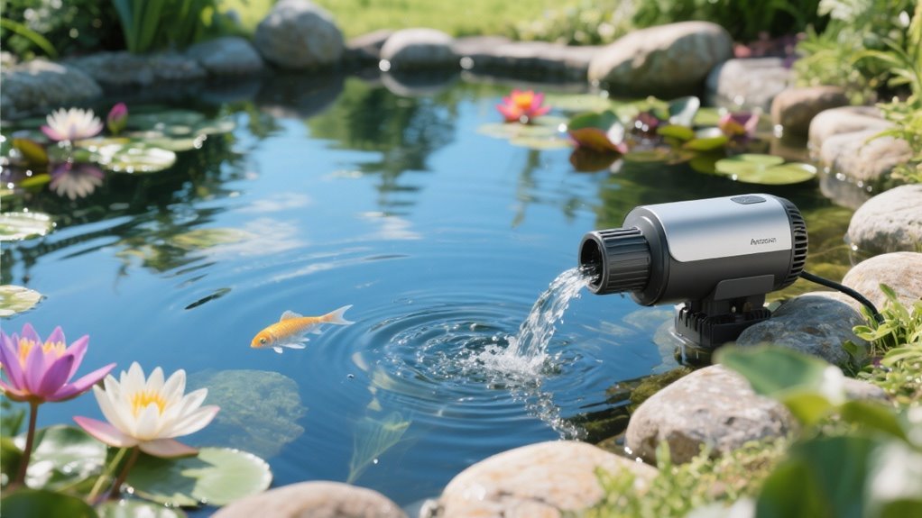best small pond pumps