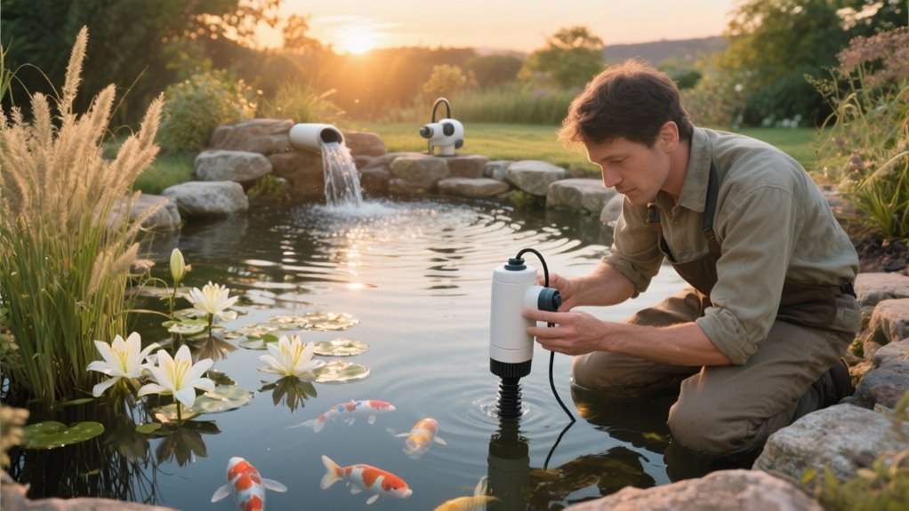 factors for small pond pumps