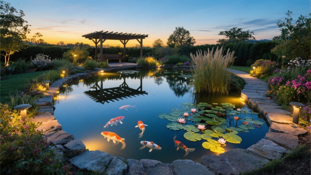 key factors for pond lighting