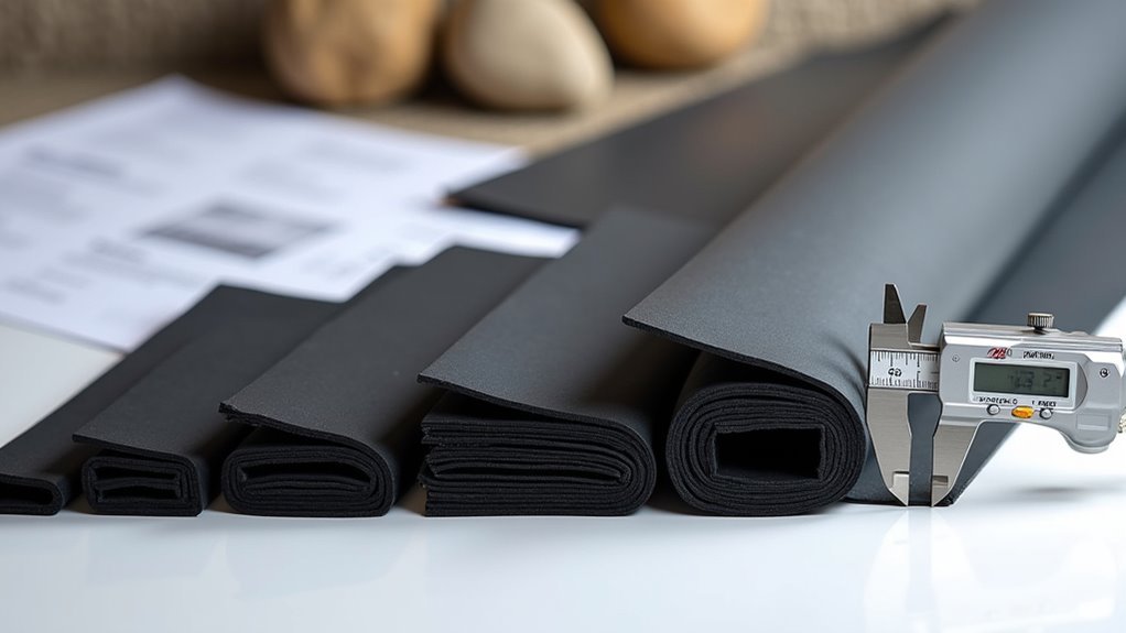 choose appropriate liner thickness