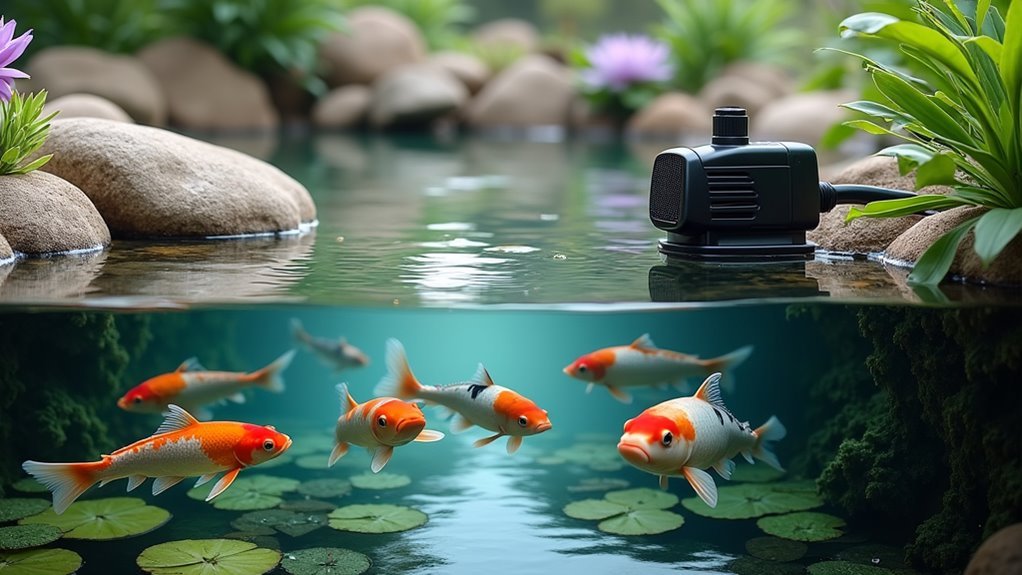 choosing koi pond pump