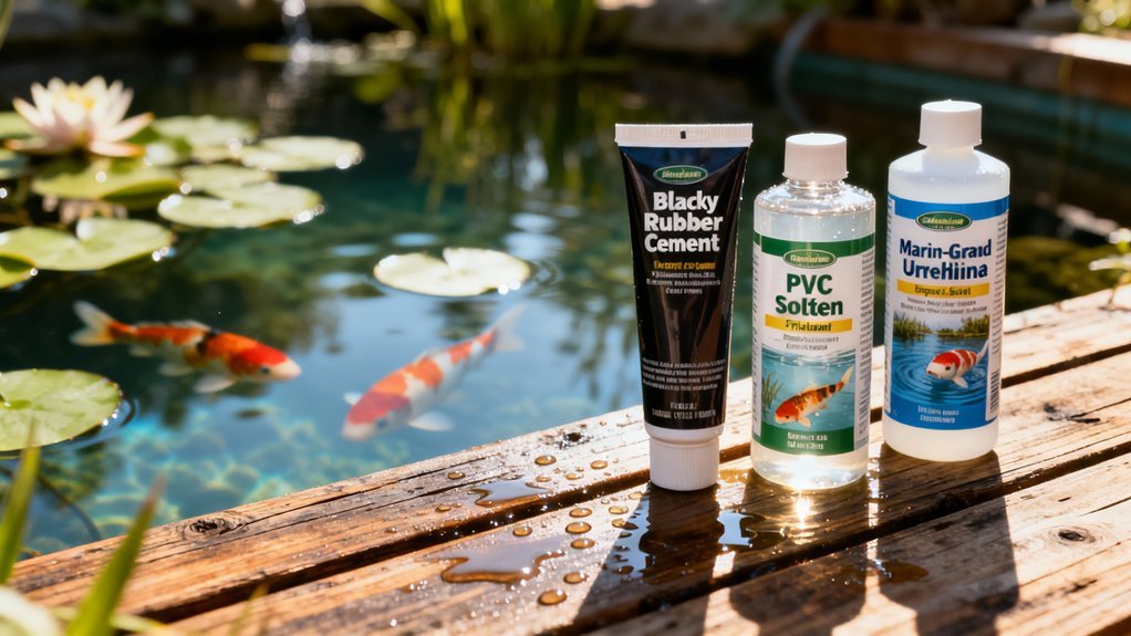 effective pond liner adhesives