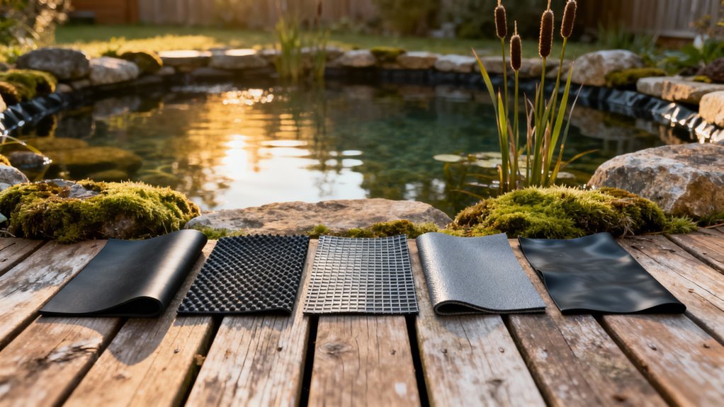 pond liner material options