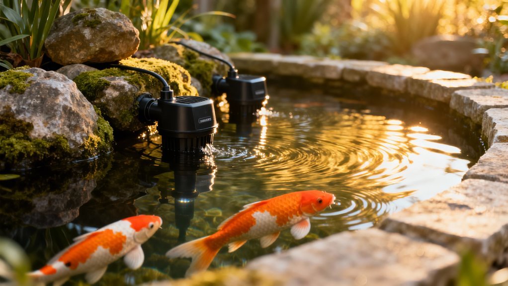 top koi pond pumps