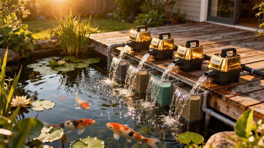 top pond pump filters