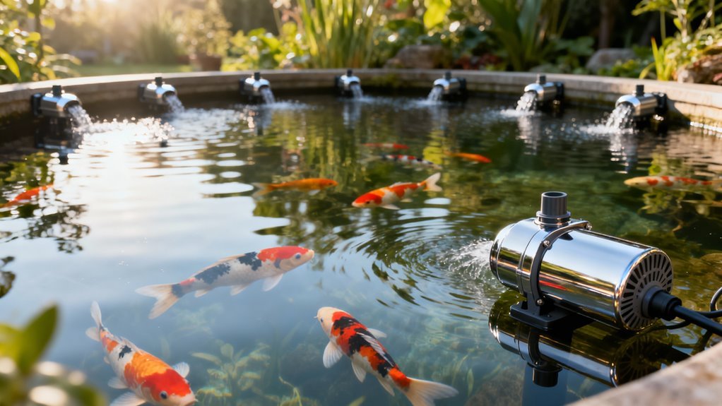 top pond water pumps