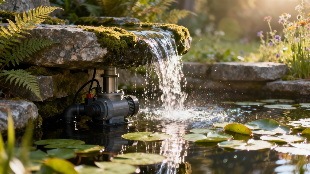 top pond waterfall pumps