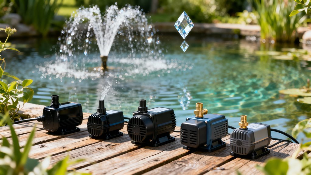 top pumps for ponds