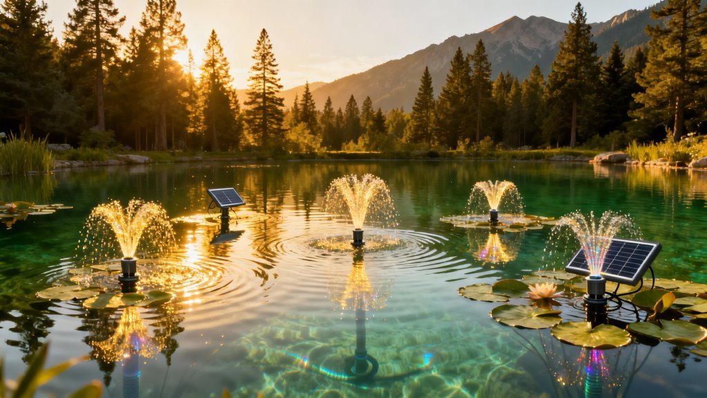 top solar pond pumps