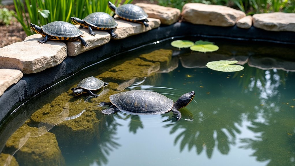 turtle safe pond liner considerations